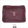 Atacado direto da fábrica conjunto de seis peças para armazenamento de viagem, bolsa de armazenamento dobrável, organizador de roupas, conjunto de armazenamento de 6 peças
