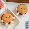 Nuevo Lindo Colgante Broche de Muñeca Hamburguesa para Mochila de Niña Joyería Colgante Versátil Broche Decorativo para Estudiante Venta al por Mayor