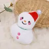 Broche de Muñeca Navideña de Peluche de Dibujos Animados Accesorios Reno Árbol de Navidad Muñeco de Nieve Colgante Chirriante Accesorios Accesorios