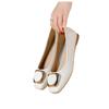 Sapatos Baixos de Celebridade da Internet para Mulheres, Estilo Boca Rasa de Primavera, Novo Modelo 2026, Mocassins com Solado Macio, Sapatos Femininos de Tamanho Grande, Tamanhos 41 a 43