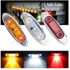 Luz lateral de coche piraña 3LED transfronteriza, luz lateral de camión, luz de ancho de señal de camión, 10-30V, venta caliente en ebay