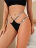 E-commerce de comércio exterior transfronteiriço tanga feminina virilha de algodão sexy pura sem costura menina quente renda tanga