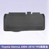 Alfombrillas y Revestimiento de Maletero 3D para Todo Clima de TPE para Toyota Sienna 2004-2010