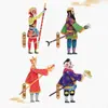 Juguetes de Marionetas de Sombra de Pekín Viaje al Oeste Marioneta de Madera de Sombra Marioneta de Sun Wukong Figuras Pequeñas Souvenir Especial para Niños Regalo