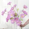Orquídea Flor Artificial Salón de Bodas Arreglo Floral de Interior Sendero de Flores Decorativo Arco de Plantas Florales Material Floral Decoración de Boda