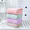 Gorro Secador de Pelo de Coral de Color Liso, Absorbente, Secado Rápido, Suave y Amigable con la Piel, Adecuado para Adultos y Niños, Personalizable, Directo de la Fábrica Fuente