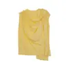 Top de Diseño Estilo Francés Wanwei para Mujer Primavera 2026 Nuevo Chal Desmontable Chaleco de Punto sin Mangas P5626