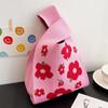 Bolsa de Punto Portátil Bolso Cubo Simple Bolso de Mano de Moda Versátil Bolso de Mano para el Trabajo y los Viajes Amazon