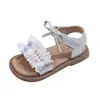 Zapatos de Playa para Niños 2026 Antideslizantes con Lazo de Encaje Verano Suela Suave Sandalias de Princesa para Niñas Nuevo Estilo Dulce