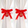 Decoração de sala de casamento de celebridades da Internet Decoração de cerimônia de casamento Casa nova Quarto Sala de estar Cortina romântica criativa masculina e feminina Decoração floral