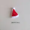 Venta Caliente de Amazon Mini Sombreros de Navidad Sombreros de Navidad Barra Navideña Adornos para Escena de Supermercado