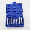 Extractor de Machos de 10 Piezas M4-M22 Removedor de Machos Manual Macho Roscado Inverso para Machos Rotos Juego de Herramientas