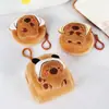 Bolsa de monedas de capibara de felpa de dibujos animados, linda muñeca de celebridad de Internet Ins, mini capibara para niños y estudiantes, billetera pequeña
