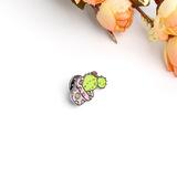 AliExpress Amazon superventas suministro transfronterizo cactus planta en maceta personalidad broche creativo combinación de ropa