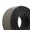 Cinturón en Stock Nuevo Cinturón de Doble Cara de Dos Colores con Hebilla de Doble Pasador Cinturón Ancho de Nailon Tejido Moderno Personalizado Venta al por Mayor de Fábrica