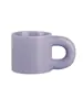 Taza Gordita Taza de Cerámica Nicho Simple Asa Grande de Oreja Taza de Agua de Cerámica Hecha a Medida LOGOTIPO Regalo de Hotel