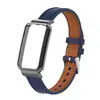 Adecuado para Correa de Xiaomi Mi Band 7 Pro, Pulsera de Moda de Cuero de Microfibra Lisa, Correa de Cuero Miband 7 Pro