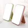 Espejo de Maquillaje Plegable de Escritorio Grande Portátil de Mano Dormitorio Estudiantil Mesa de Tocador de Dormitorio Espejo de Tocador al por Mayor