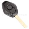 Adecuado para la carcasa de repuesto de control remoto de llave de placa recta de 3 llaves de BMW HU92/hu58