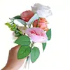 Kit de Materiales para Cortina de Flores Artificiales DIY, Cortina Colgante para Puerta, Decoración de Cascada, Arreglo de Boda, Ramo Personalizado, Flores Artificiales al por Mayor