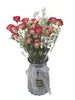 Gipsófila Rosa Ramo Seco Real de Año Nuevo Flor Eterna Decoración de Oficina Accesorios para el Hogar Estilo Ins Escandinavo