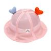 Chapéu de bebê para proteção solar verão fino para meninos chapéu protetor solar infantil chapéu de sol respirável para meninos e meninas chapéu de pescador