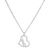 Collar Hueco de Moda Lujo Ligero LOVE Regalo Conmemorativo del Día de San Valentín ins