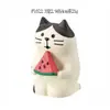 Enfeites de Carro Gato Japonês Decoração de Console Central Brinquedo Tendência de Mesa Figura Zakka Artesanato de Resina Enfeites de Carro
