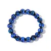 Pílula Mágica + Pérola do Espírito Pó Glow Noturno Vermelho e Azul Pulseira de Contas de Vidro Pulseira de Contas Degradê Estilo Igual ao do Fluxo Dinâmico em Estoque Atacado