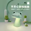 Luz de Noche Capibara Recargable por USB Oso de Dibujos Animados y Cerdo Lámpara de Mesa para Habitación Infantil Mesita de Noche Compañero de Sueño Luz Nocturna