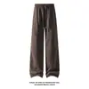 Pantalones Rectos con Patrón de Espinas Blancas Estilo Nuevo Otoño 2026 M-5XL HK26980-TeP29