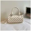 Bolso cruzado transfronterizo de moda con lunares para mujer, nuevo y elegante bolso tipo almohada de alto valor, bolso de hombro y cruzado para el día a día