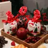 Saco de Embalagem de Maçã para Véspera de Natal Saco de Presente Fruta da Paz Doce Portátil para Crianças Novo Presente 2025