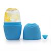 Molde de Gelo Macio para Gelo Facial Roller de Gelo Roller de Massagem Facial para Reduzir o Inchaço Molde de Gelo de Silicone Rosa