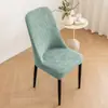 Funda Elástica para Silla Curva Jacquard 3D 2026 Nueva Funda Universal para Taburete del Hogar para Todas las Estaciones Funda Antirascado de Gato para Silla de Comedor