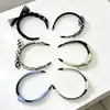 Diadema de moda con corona alta, estilo vintage, adecuada para lavarse la cara, accesorio para el cabello, versátil para el uso diario, diadema de tela para mujer