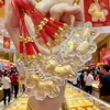 Llavero de Caballo Poni 2026, Colgante para Cadena de Teléfono Hazte Rico Rápido, Mayoreo de Souvenirs para Eventos