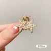 Mini Pinza para el Cabello con Forma de Corazón, Elegante Pasador de Princesa, Pinza de Media Presión Exquisita de Gama Alta, Pinza para Flequillo, Accesorio para el Cabello para Mujer