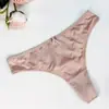 Ropa interior transfronteriza para mujer de talla grande, sin costuras, transpirable, con letras estampadas, sexy deseo puro, tanga europea y americana para gorditas