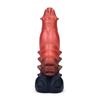 Venta al por mayor Dios Musculoso de la Guerra Nuevo Plug Anal Silicona Forma Especial Pene Grande Suave Color Mezclado Simulación Femenina Masturbador Dropshipping
