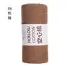 Hilo de Algodón Hueco de 2 mm para Bolsas de Ganchillo DIY Bolsa Tejida a Mano Sombrero Hilo Redondo Tipo Perla Lana