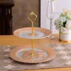 H Luxo Leve Retrô Hermes Série Carruagem Dourada Porcelana Bone China Louça Conjunto de 41 Peças Presente Ideal para Casa Nova