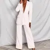 2024 Superventas en el Extranjero Moda Femenina Europea y Americana Amazon Nuevos Trajes Profesionales Casuales Trajes de Dos Piezas