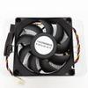 Ventilador de enfriamiento de CPU universal para plataforma Amd de cuatro cables, silencioso, perfil K8-25H, enfriamiento, rodamiento hidráulico, chasis