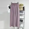 Calça Reta Casual Nova Feminina Primavera e Verão 2024 Cintura Alta Esportiva Abdominal Calça Afunilada Solta