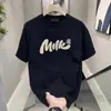 Camiseta de Manga Corta Estilo Americano para Hombre, Estilo Delgado de Verano, Camiseta de Media Manga con Estampado de Alta Gama para Hombre, Producto Transfronterizo de Alta Calidad