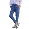 Calça Casual Nova Outono 2023 Roupas Femininas Transfronteiriças Europeias e Americanas Amazon temu Macacão de Cintura Elástica com Múltiplos Bolsos