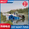 Barco pequeño para segar agua de Jiangsu barco pequeño para recoger hierba acuática jacinto de agua barco segador hidráulico automático punto