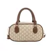 Bolso de mano de lujo con estampado vintage de nicho, nueva colección otoño 2026, bolso cruzado elegante y versátil para el día a día, bolso de hombro de moda para mujer