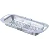Cesta de drenaje para fregadero de cocina transfronteriza, cesta extensible para lavar verduras, estante multifuncional para almacenamiento de frutas y verduras, cesta para lavar frutas para el hogar